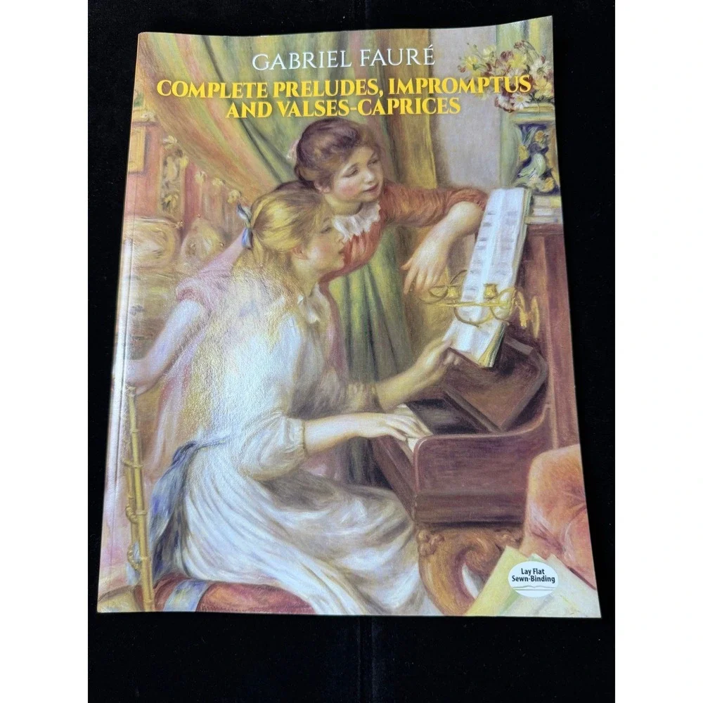 Classical Piano Sheet Music Lot Bach Faure Scriabin Hal Leonard - 4 Book Set